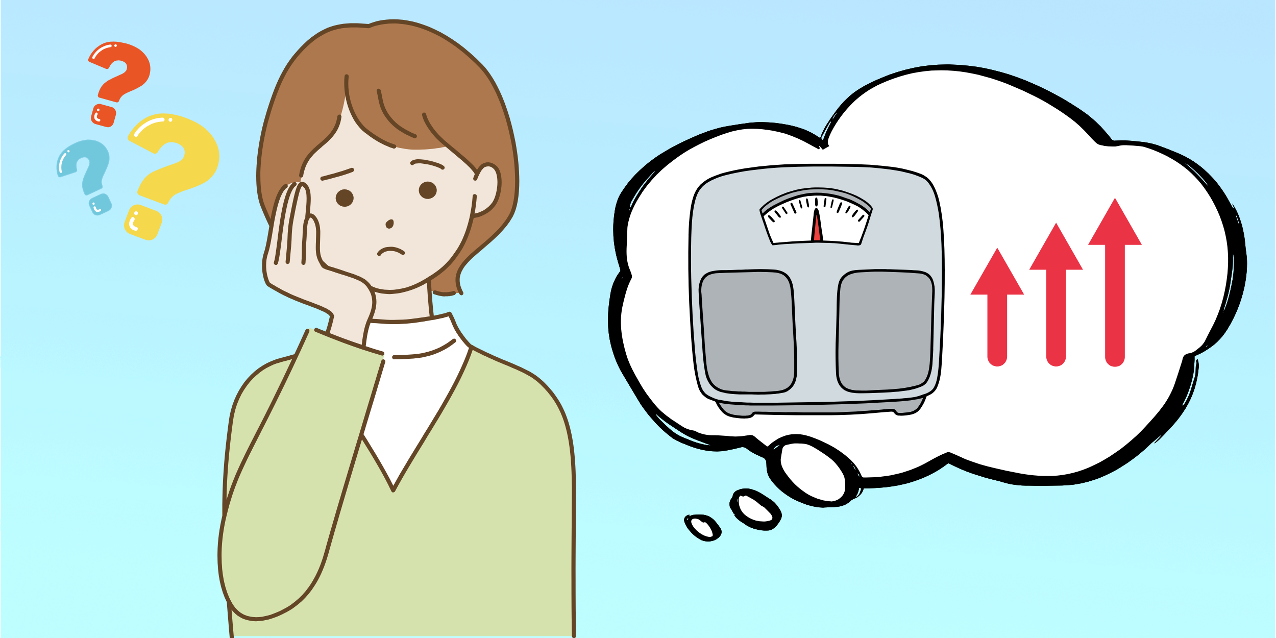 筋トレしたら体重が増えた？その理由を解説します！