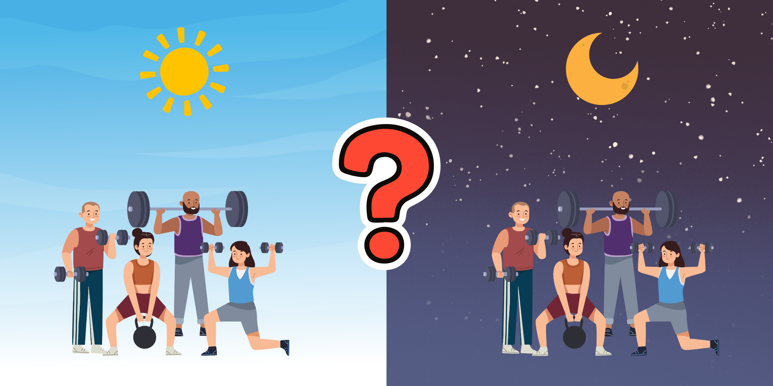 朝トレと夜トレ、どちらが効果的？自分に合った時間帯の見つけ方！